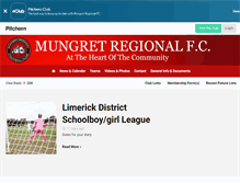 Tablet Screenshot of mungretregional.com